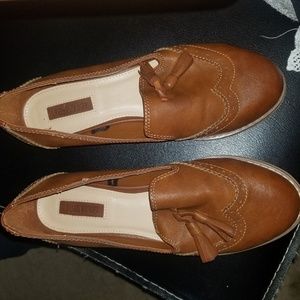 Cute brown oxfords